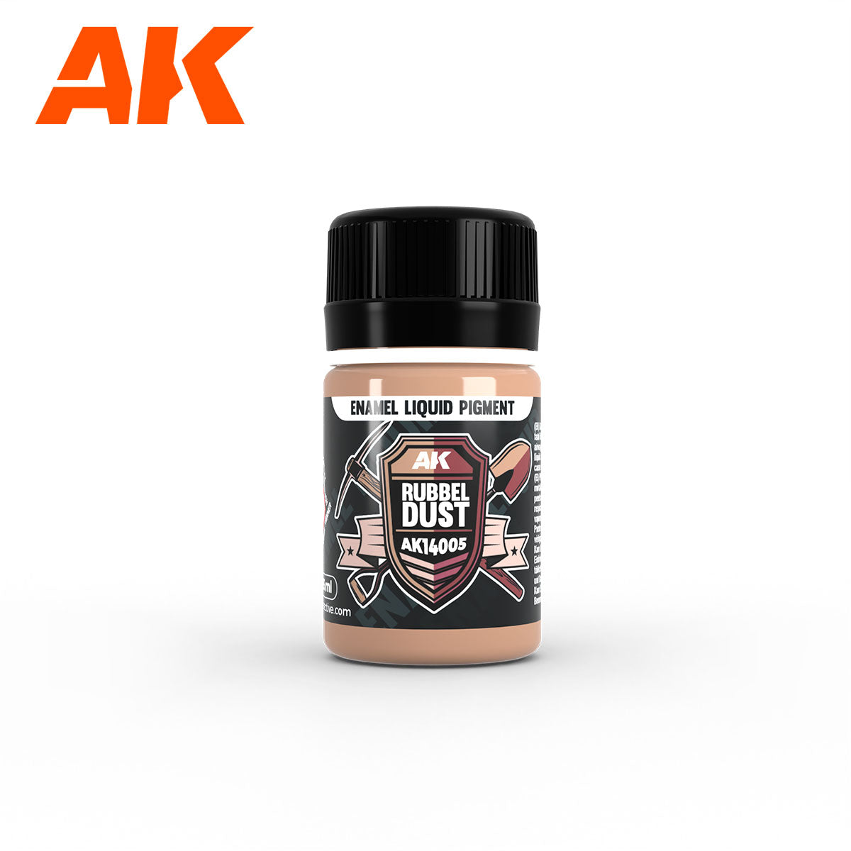 AK Interactive Enamel Liquid Pigment Rubbel Dust | Boutique FDB
