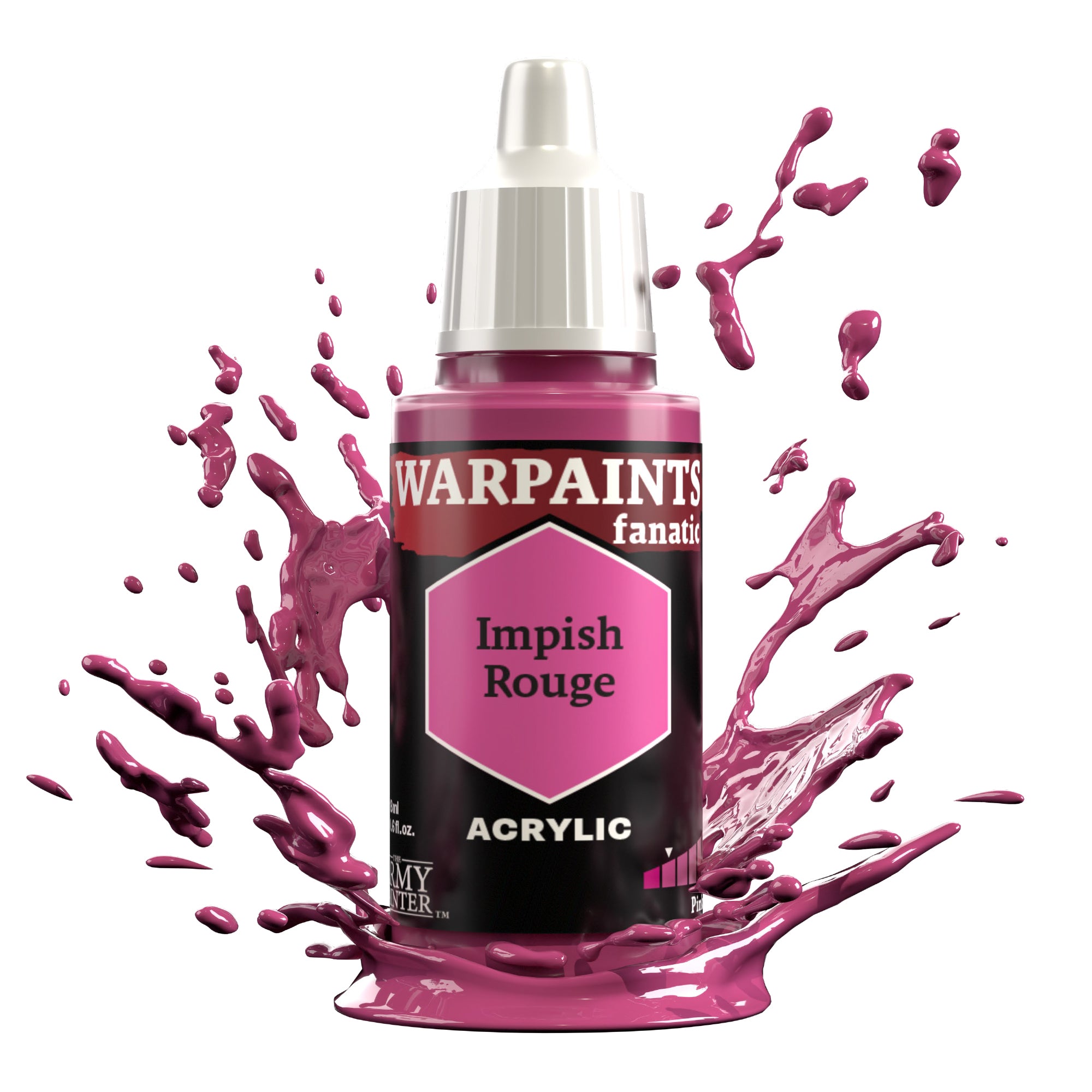 ARMY PAINTER: WARPAINTS FANATIC ACRYLIC - IMPISH ROUGE | Boutique FDB