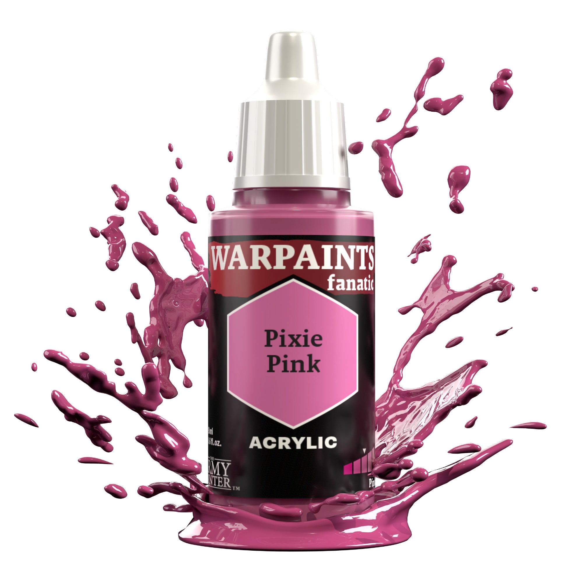 ARMY PAINTER: WARPAINTS FANATIC ACRYLIC - PIXIE PINK | Boutique FDB