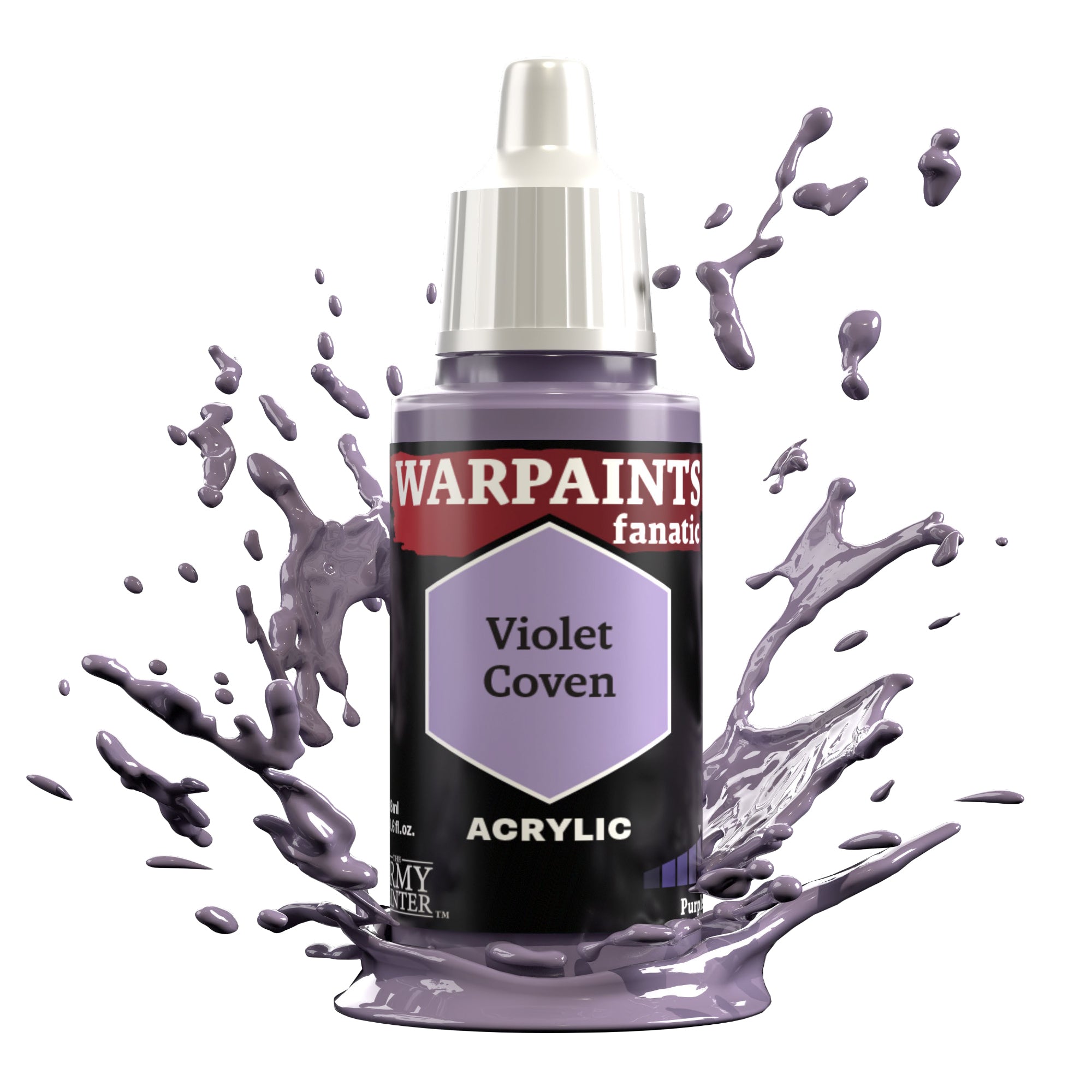 ARMY PAINTER: WARPAINTS FANATIC ACRYLIC - VIOLET COVEN | Boutique FDB