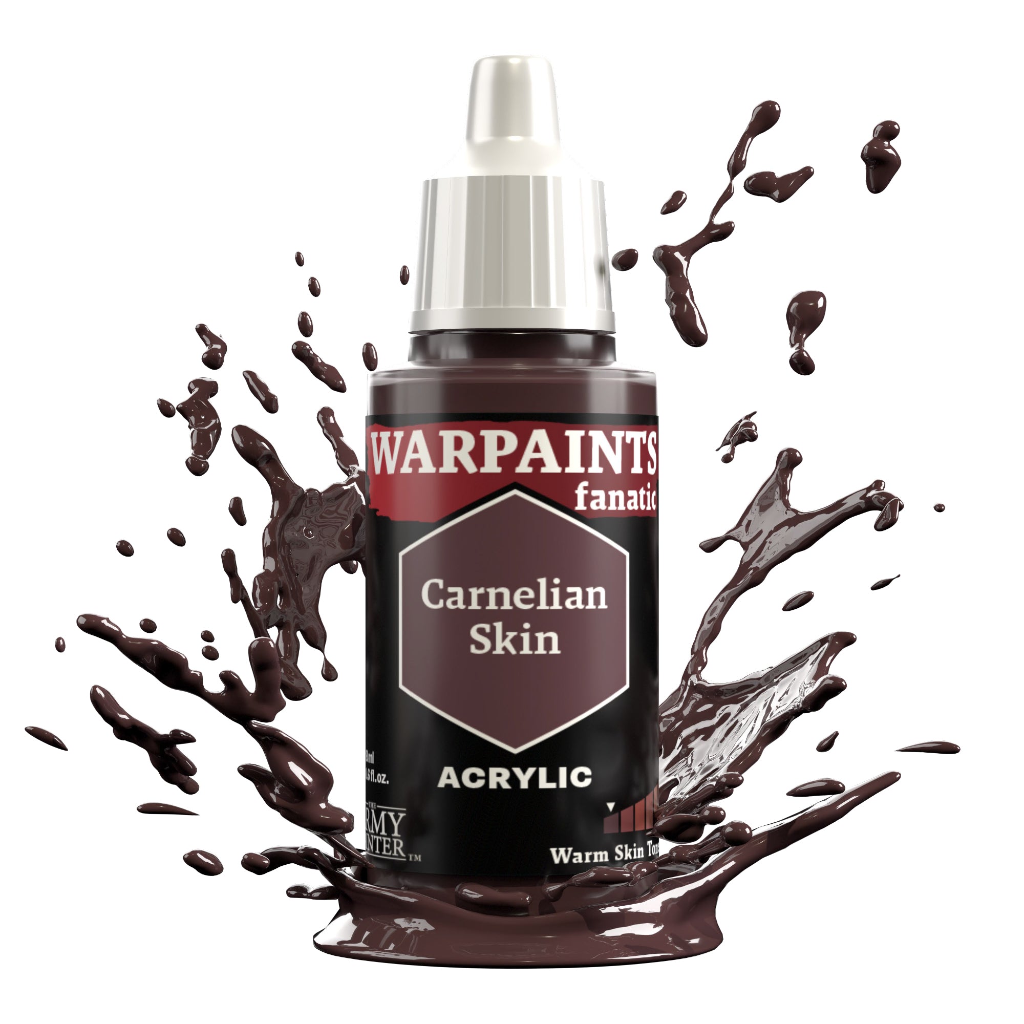 ARMY PAINTER: WARPAINTS FANATIC ACRYLIC - CARNELIAN SKIN | Boutique FDB