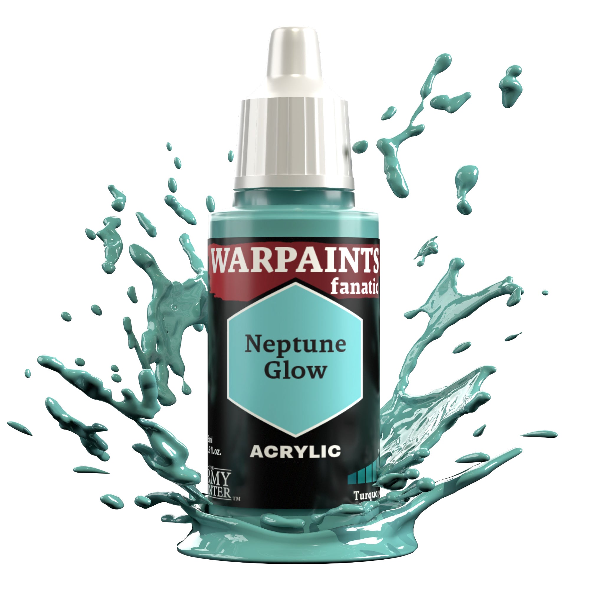 ARMY PAINTER: WARPAINTS FANATIC ACRYLIC - NEPTUNE GLOW | Boutique FDB