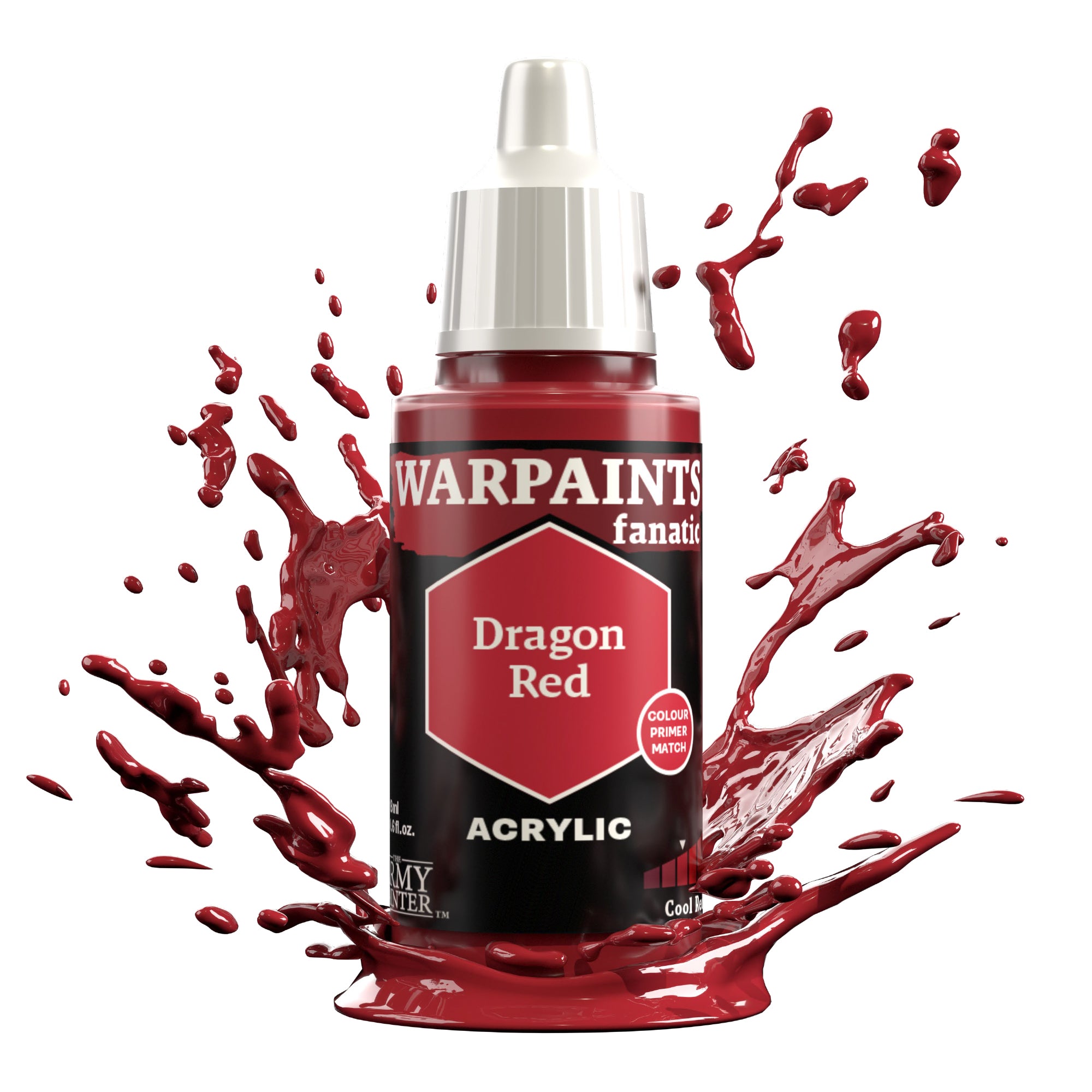ARMY PAINTER: WARPAINTS FANATIC ACRYLIC - DRAGON RED | Boutique FDB