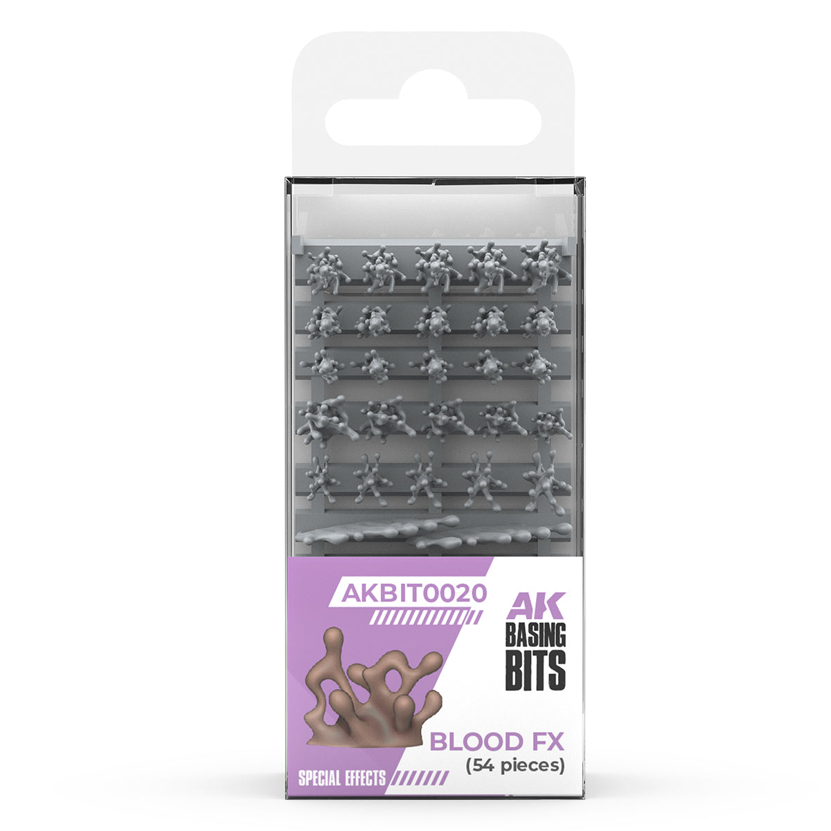 AK Interactive Blood FX - Basing Bits (54 Pieces) | Boutique FDB