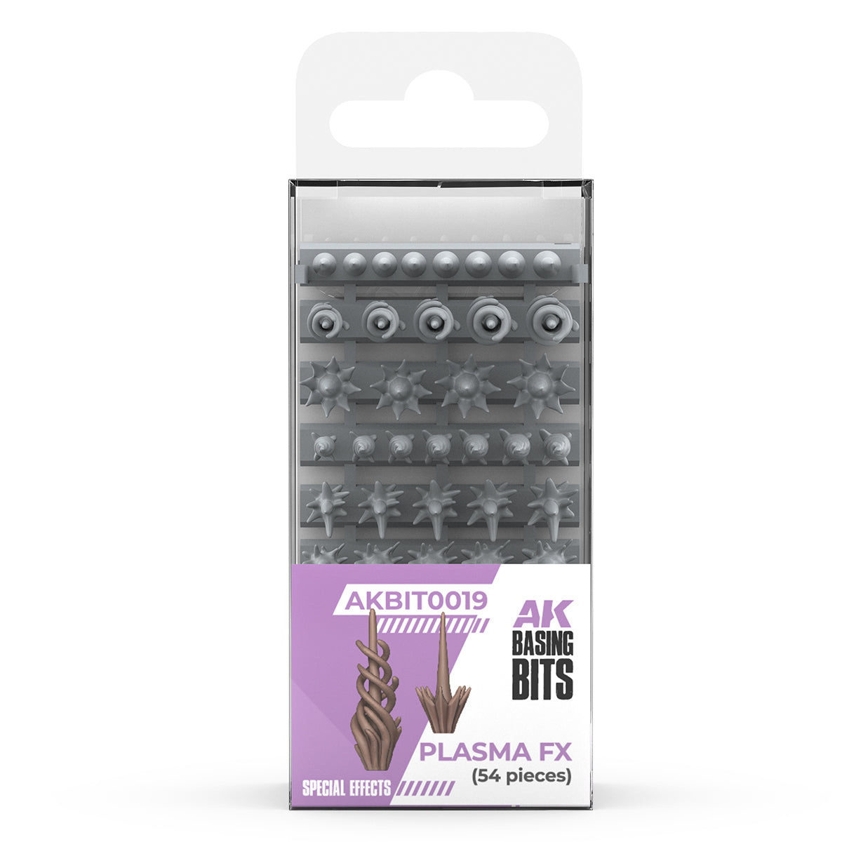 AK Interactive Plasma FX - Basing Bits (54 Pieces) | Boutique FDB