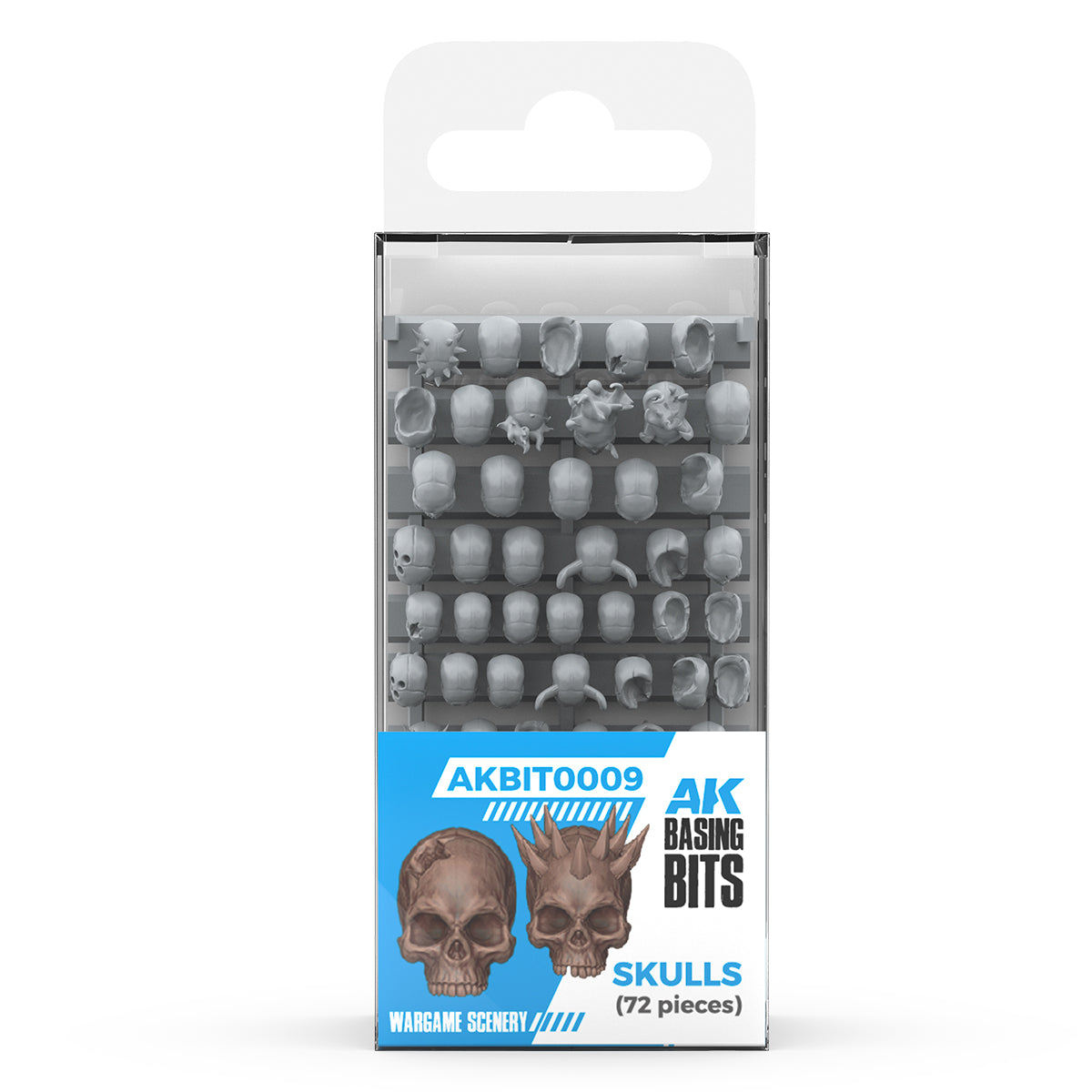 AK Interactive Skulls - Basing Bits (72 Pieces) | Boutique FDB