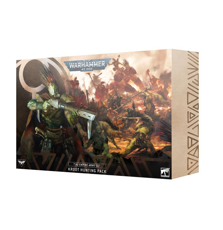 WARHAMMER 40K: T'AU EMPIRE ARMY SET - KROOT HUNTING PACK | Boutique FDB