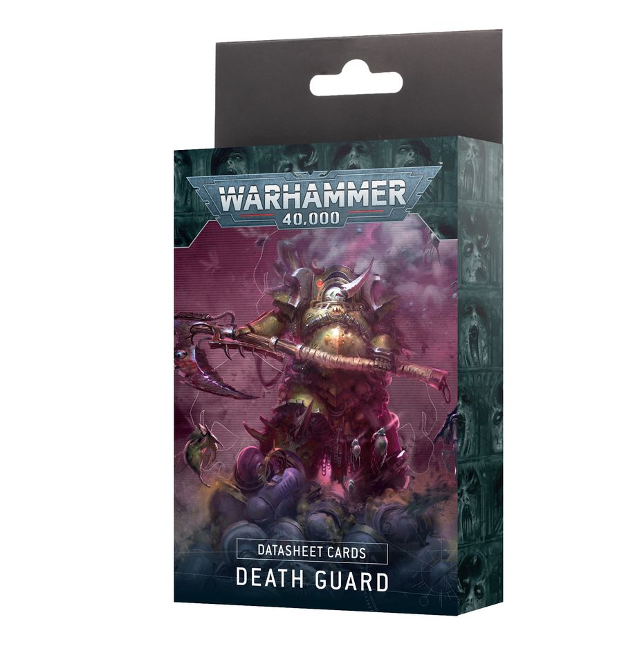 WARHAMMER 40K : DATASHEET CARDS - Death Guard | Boutique FDB
