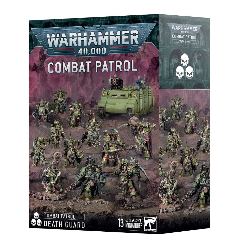 WARHAMMER 40K: NEW COMBAT PATROL - Death Guard | Boutique FDB