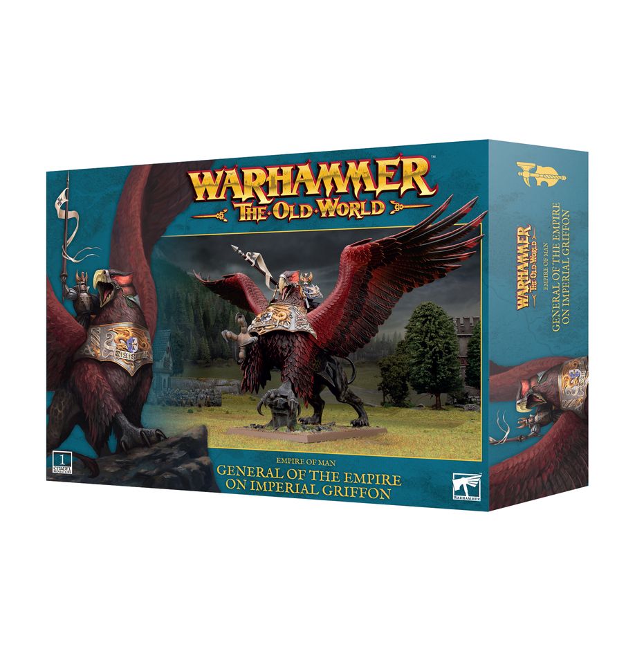 WARHAMMER : THE OLD WORLD : General of the Empire on Imperial Griffon | Boutique FDB
