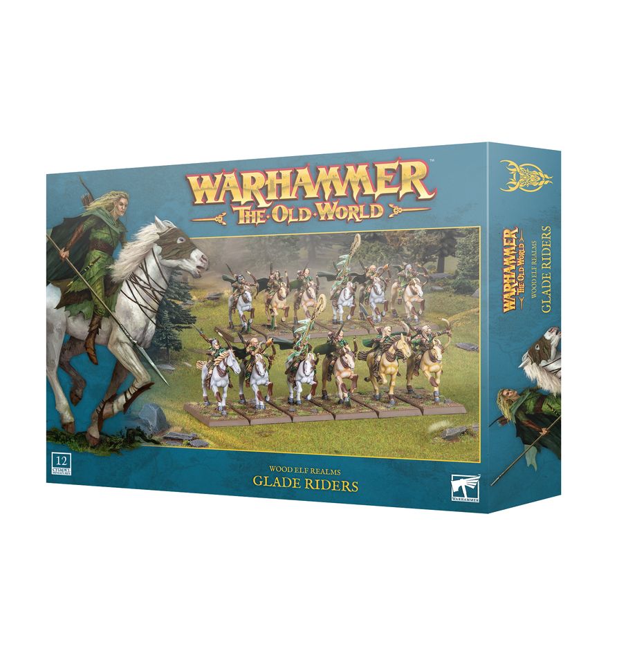 WARHAMMER : THE OLD WORLD : Wood Elf Realms Glade Riders | Boutique FDB