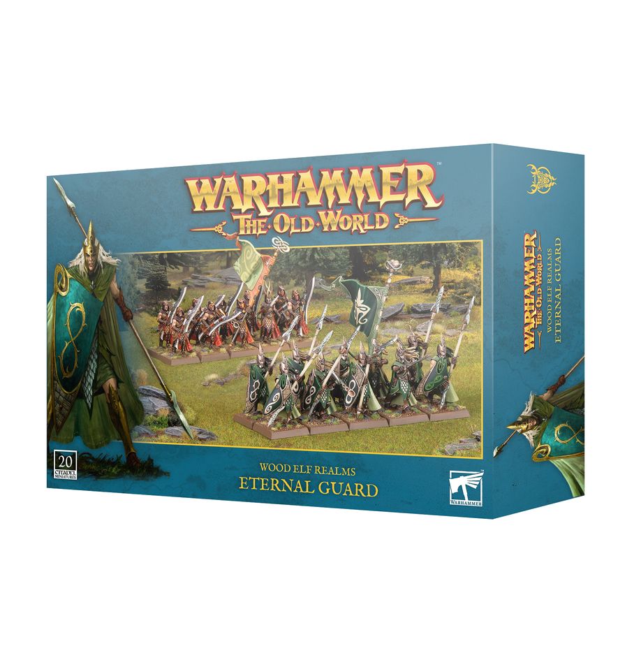 WARHAMMER : THE OLD WORLD : Wood Elf Realms Eternal Guard | Boutique FDB