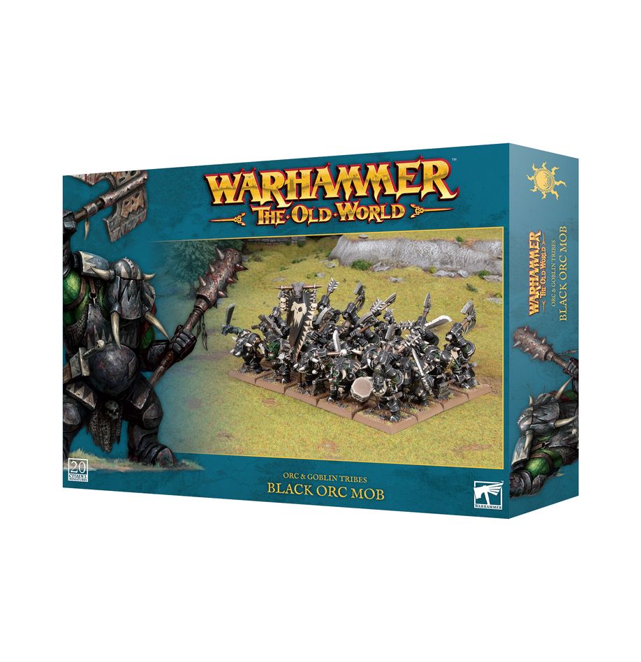 WARHAMMER TOW: ORC & GOBLIN TRIBES - BLACK ORC MOB | Boutique FDB