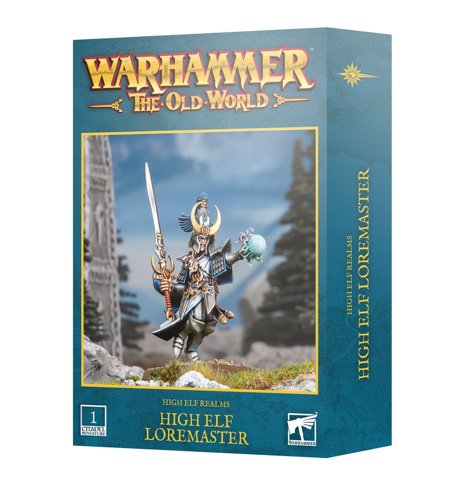 WARHAMMER : THE OLD WORLD : High Elf Realms High Elf Loremaster | Boutique FDB