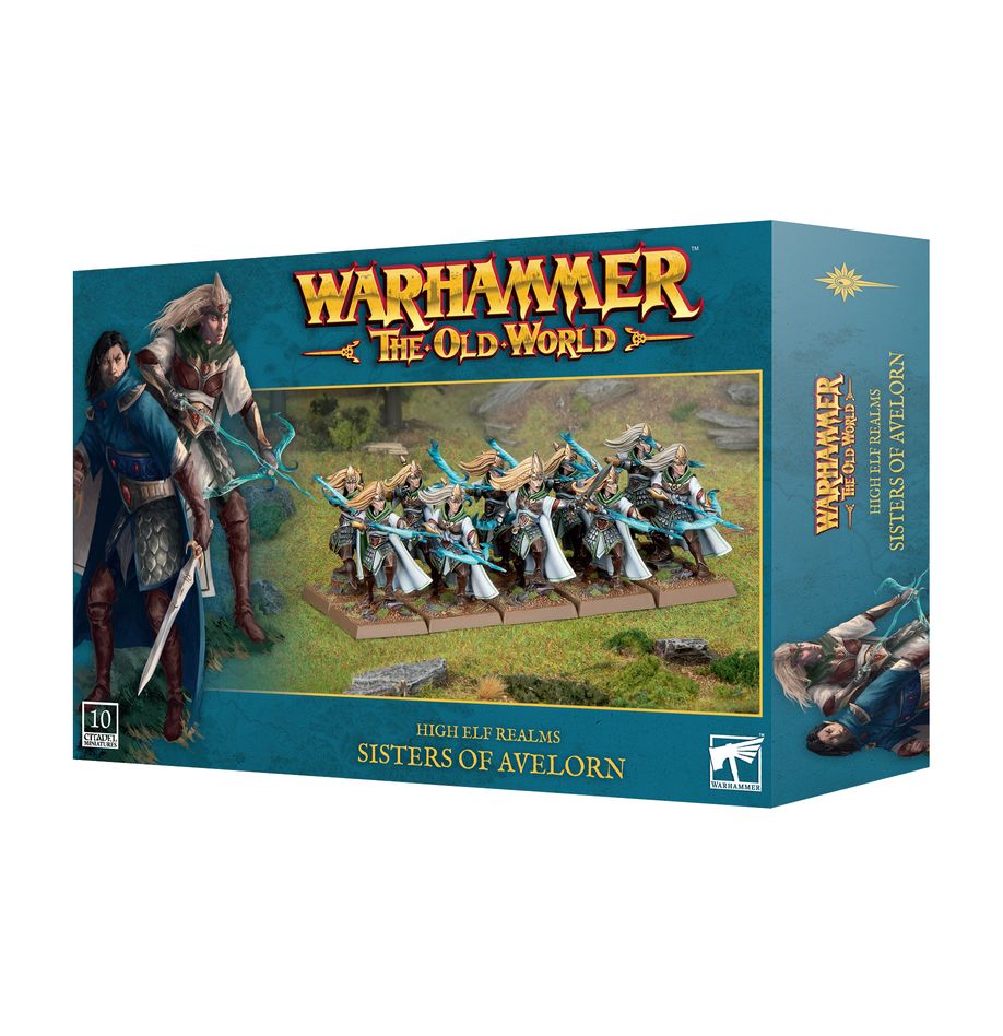 WARHAMMER : THE OLD WORLD : High Elf Realms sisters of averlorn | Boutique FDB