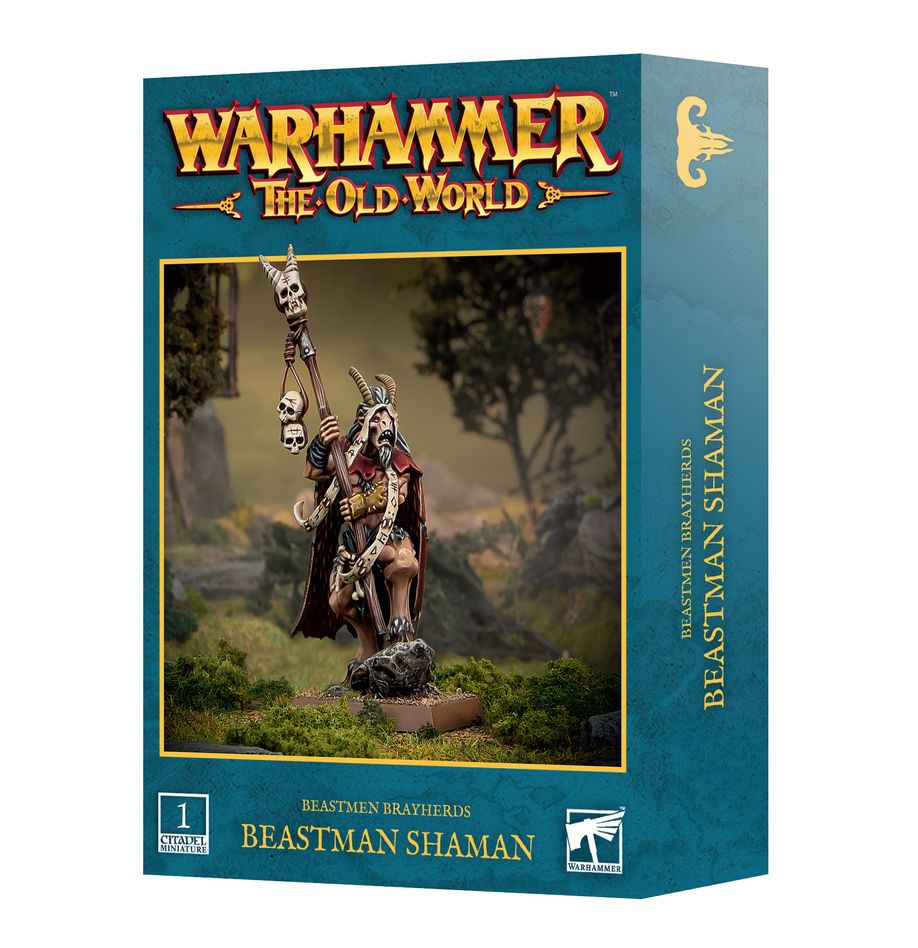 WARHAMMER : THE OLD WORLD : Beastman Shaman | Boutique FDB