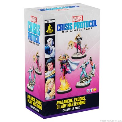 Marvel: Crisis Protocol: Avalanche, Exodus & Lady Mastermind - Character Pack | Boutique FDB