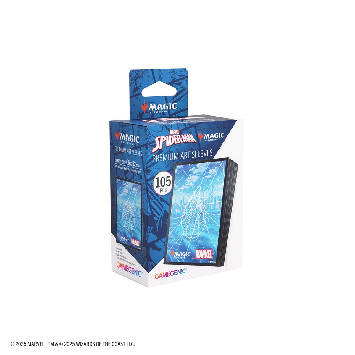 Sleeves: Magic: The Gathering - Marvel's Spider-Man: Art Sleeves: Spider-Man Island | Boutique FDB