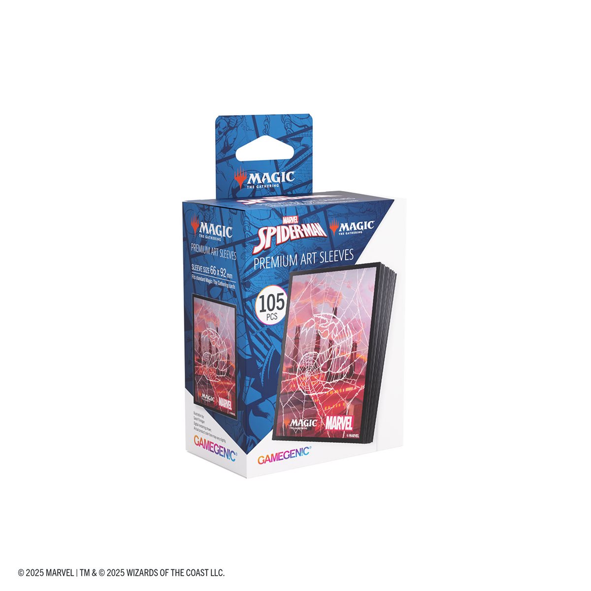 Sleeves: Magic: The Gathering - Marvel's Spider-Man: Art Sleeves: Spider-Man Mountain | Boutique FDB