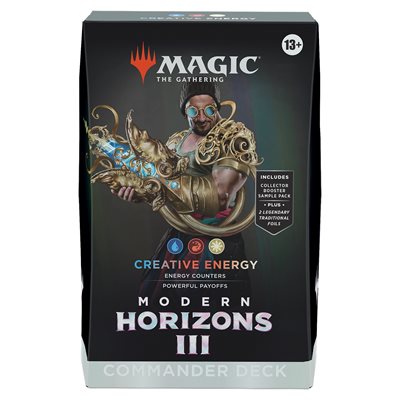 MTG : MODERN HORIZONS 3 - COMMANDER DECK CREATIVE ENERGY | Boutique FDB