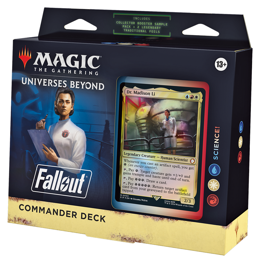 MTG : UNIVERSE BEYOND FALLOUT - COMMANDER DECK - SCIENCE! (FRANÇAIS - FRENCH) (Copy) (Copy) | Boutique FDB