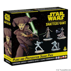 Star Wars Shatterpoint - Plans and Preparation - General Luminara Undil Squad Pack | Boutique FDB