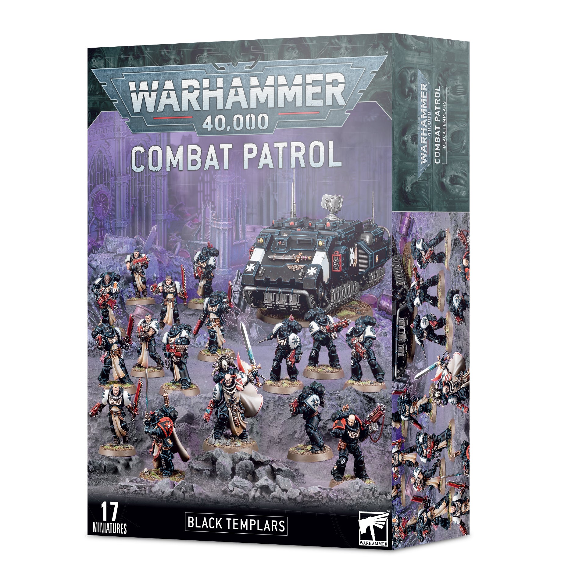 WARHAMMER 40K: Combat Patrol : Black Templars | Boutique FDB