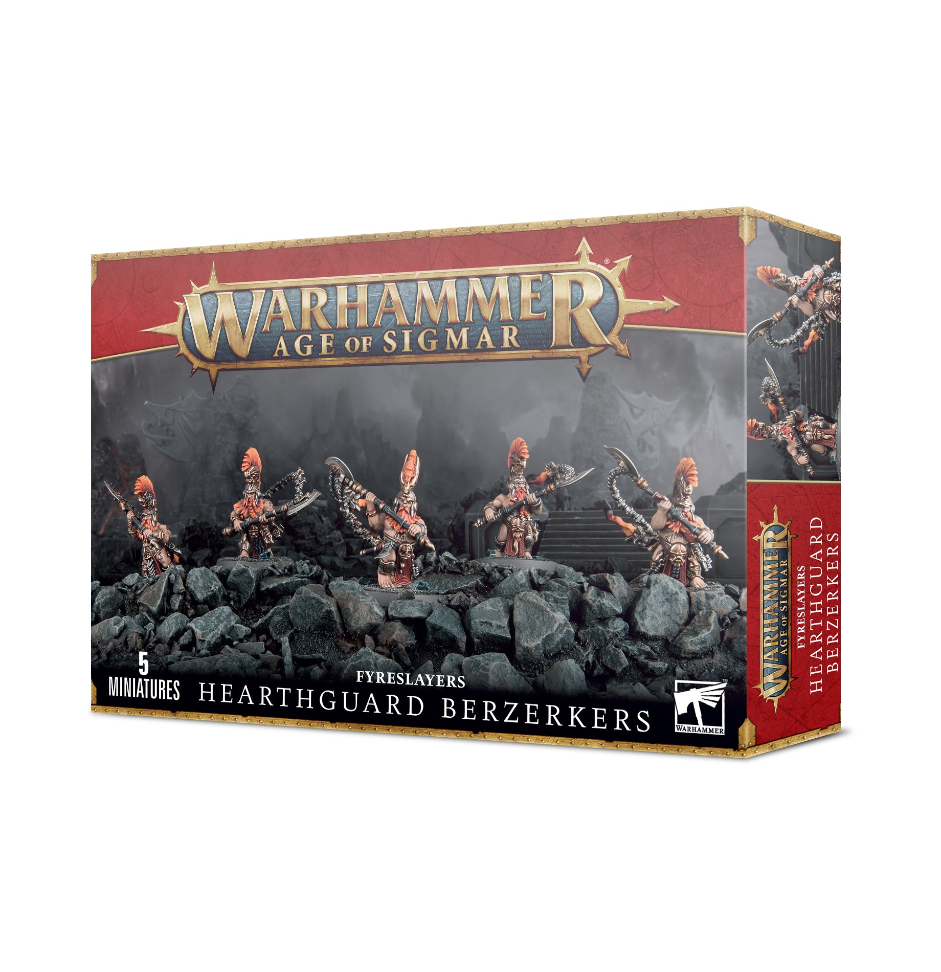 Age of Sigmar: Fyreslayers - Hearthguard Berzerkers | Boutique FDB