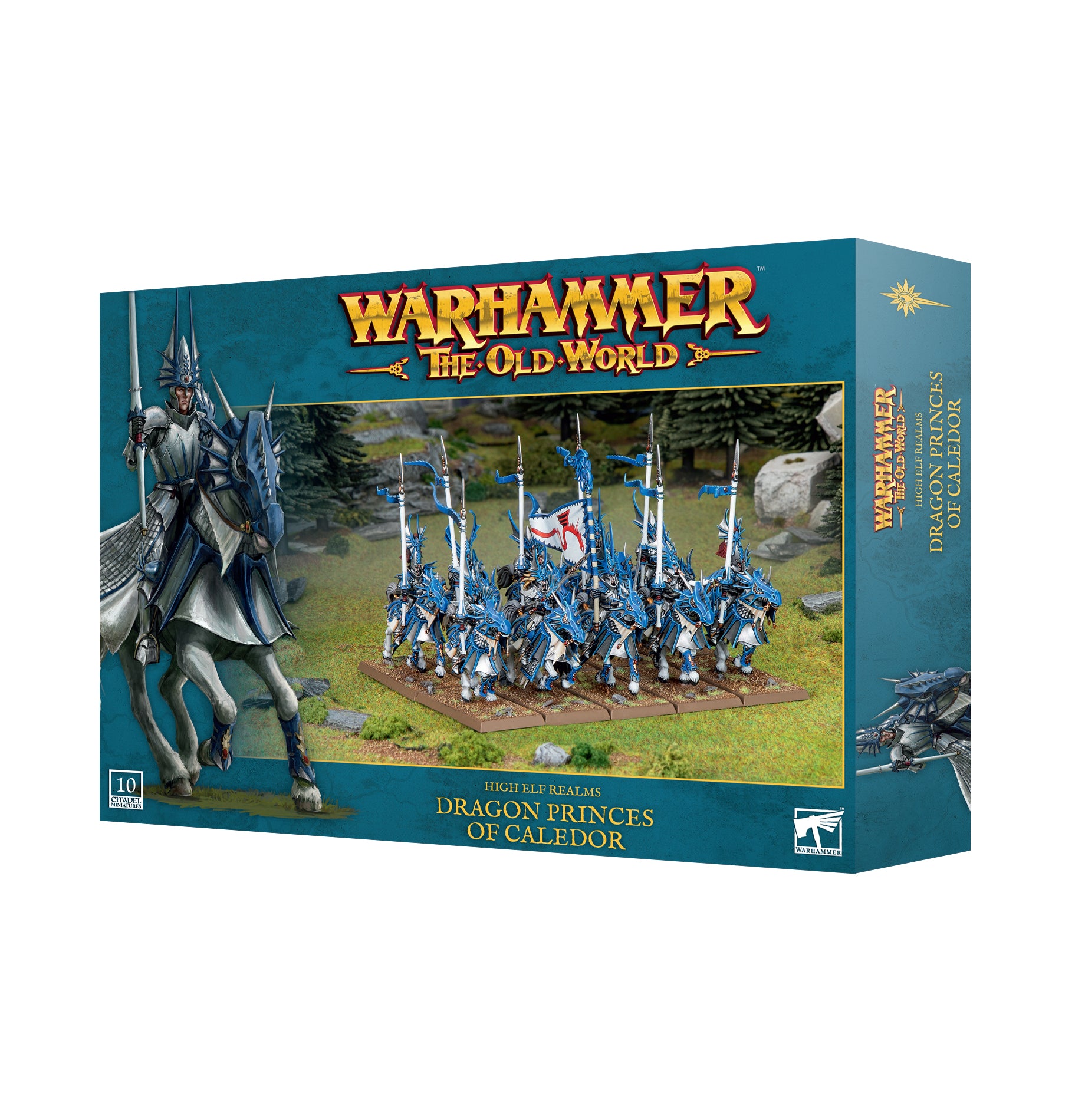 WARHAMMER : THE OLD WORLD : High Elf Realms Dragon Princes of Caledor | Boutique FDB
