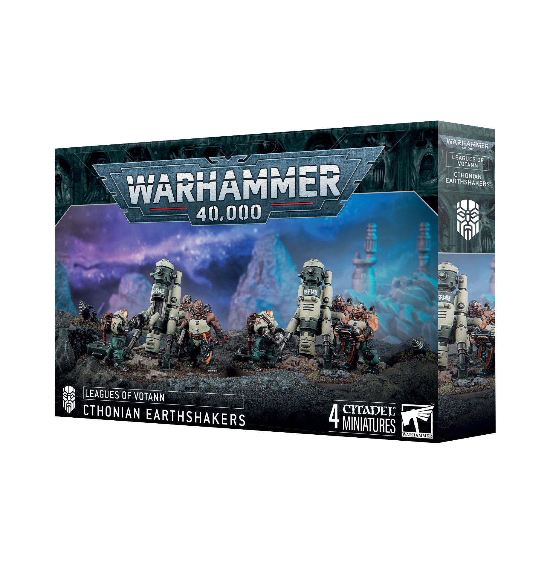 Warhammer 40K - Leagues of Votann - Cthonian Earthshakers | Boutique FDB