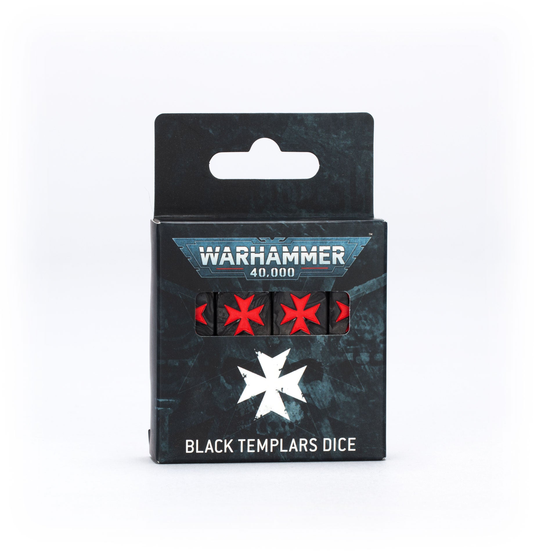 WARHAMMER 40K: Black Templar Dice | Boutique FDB