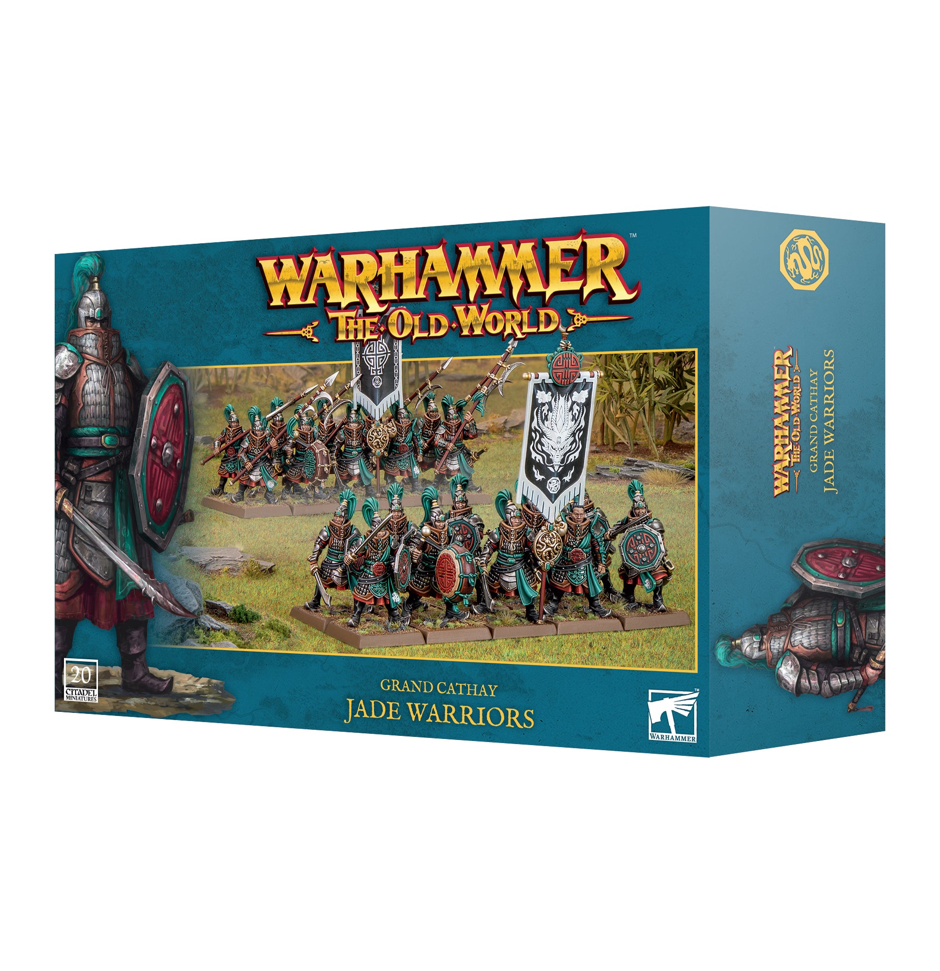 WARHAMMER : THE OLD WORLD : Grand Cathay : Jade Warriors | Boutique FDB