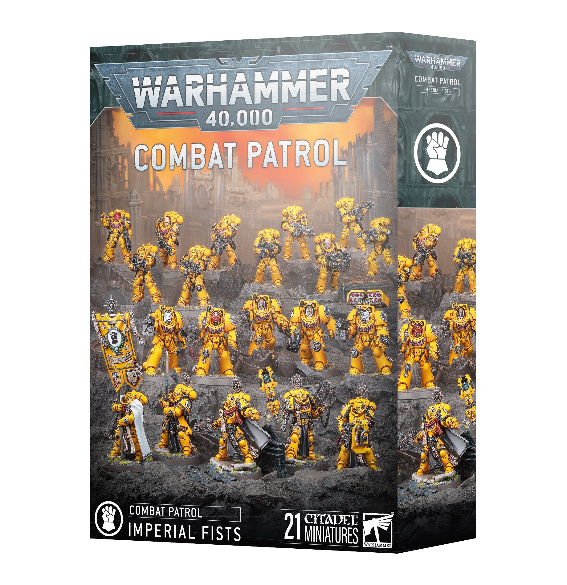 Warhammer 40K : Imperial Fists - Combat Patrol | Boutique FDB