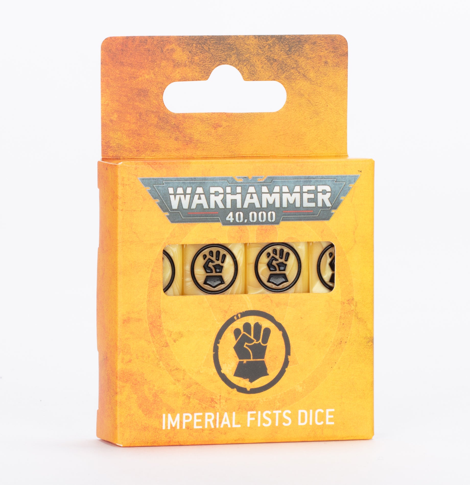 Warhammer 40k : Imperial Fists : Dice | Boutique FDB