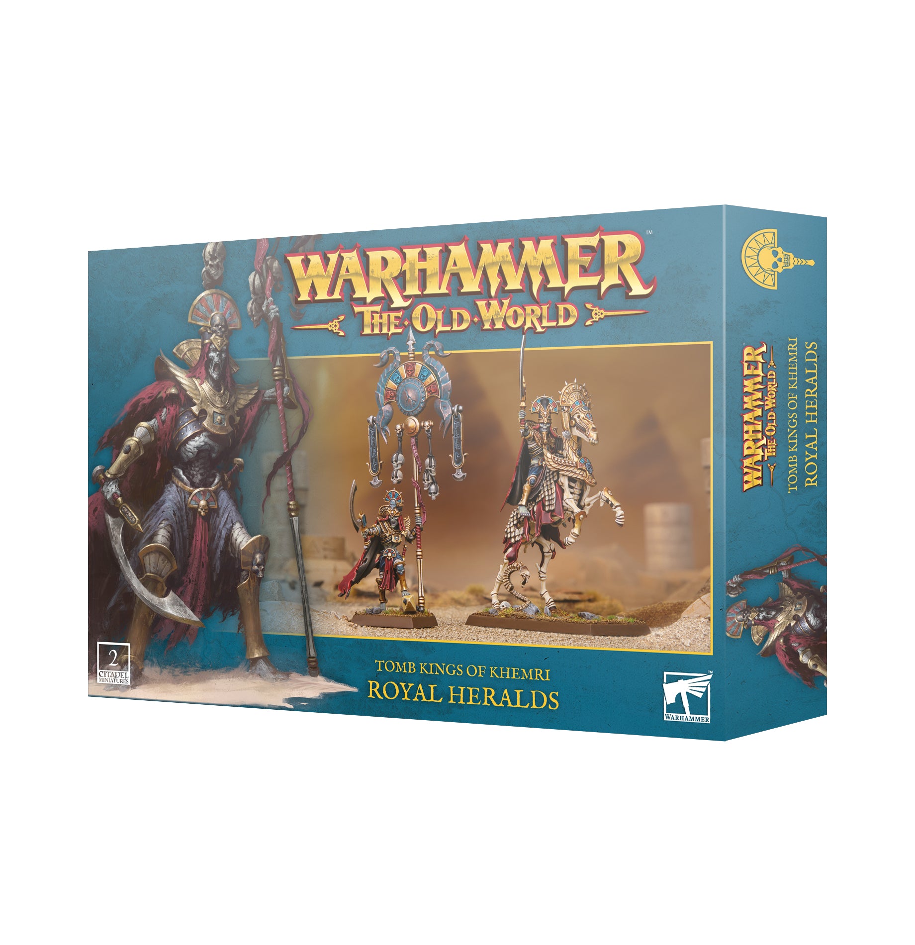 WARHAMMER TOW: TOMB KINGS OF KHEMRI - ROYAL HERALDS | Boutique FDB