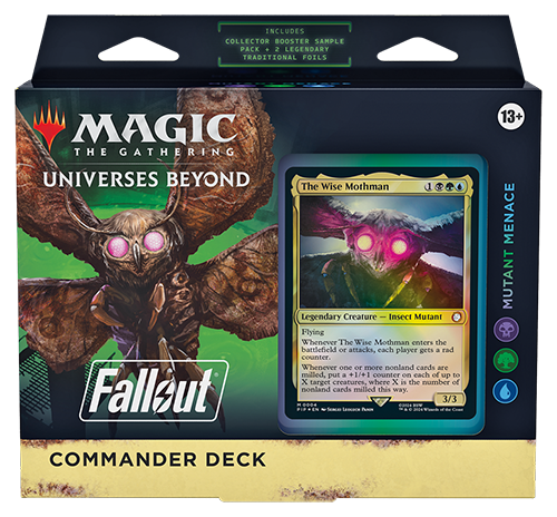 MTG : UNIVERSE BEYOND FALLOUT - COMMANDER DECK - MENACE MUTANTE (FRANÇAIS - FRENCH) (Copy) | Boutique FDB