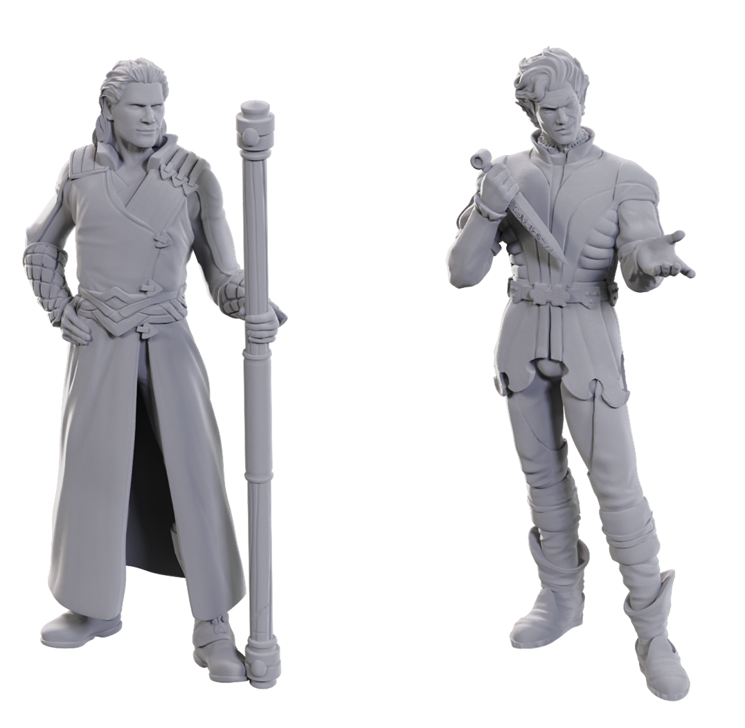 DND UNPAINTED MINIS SPECIAL EDITION BALDUR'S GATE 3 - GALE & ASTARION | Boutique FDB