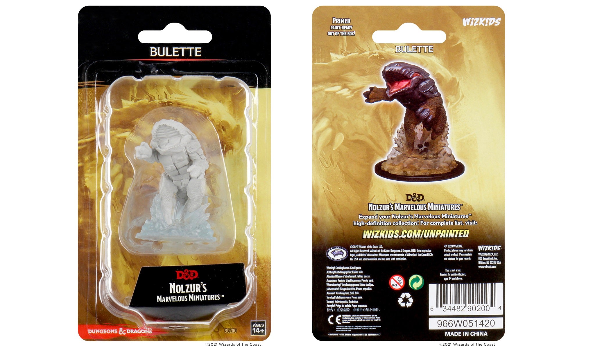 Dungeons & Dragons : Unpainted Miniatures - Wave 12.5 - Bulette | Boutique FDB