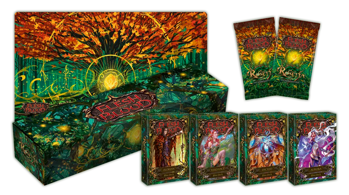 Flesh and Blood : Rosetta Blitz deck collection | Boutique FDB