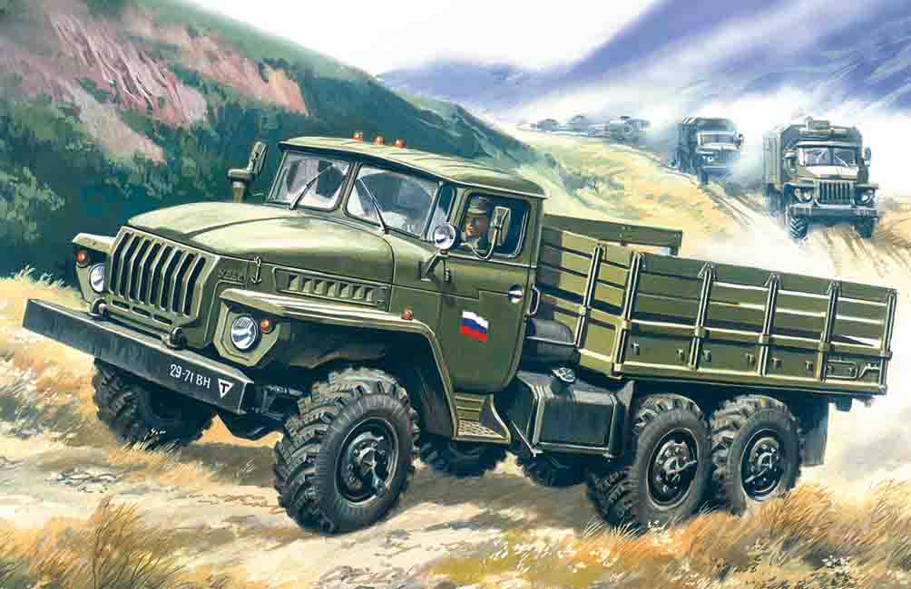 ICM : 1/72 - URAL-4320, Army Truck | Boutique FDB