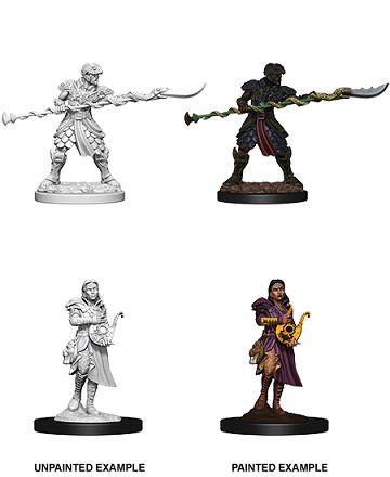 Dungeons & Dragons : Unpainted Miniatures - Wave 9 - Yuan-Ti Pureblood Adventurers | Boutique FDB