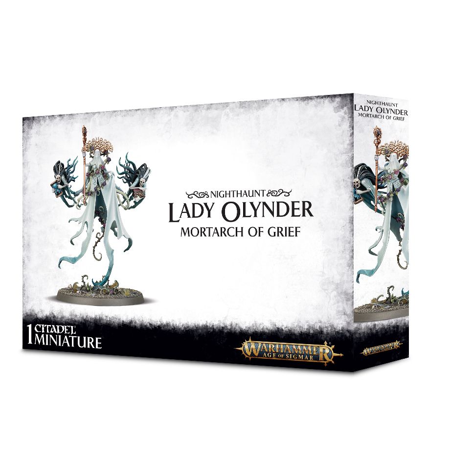 Age of Sigmar : Nighthaunt - Lady Olynder, Mortarch of Grief | Boutique FDB