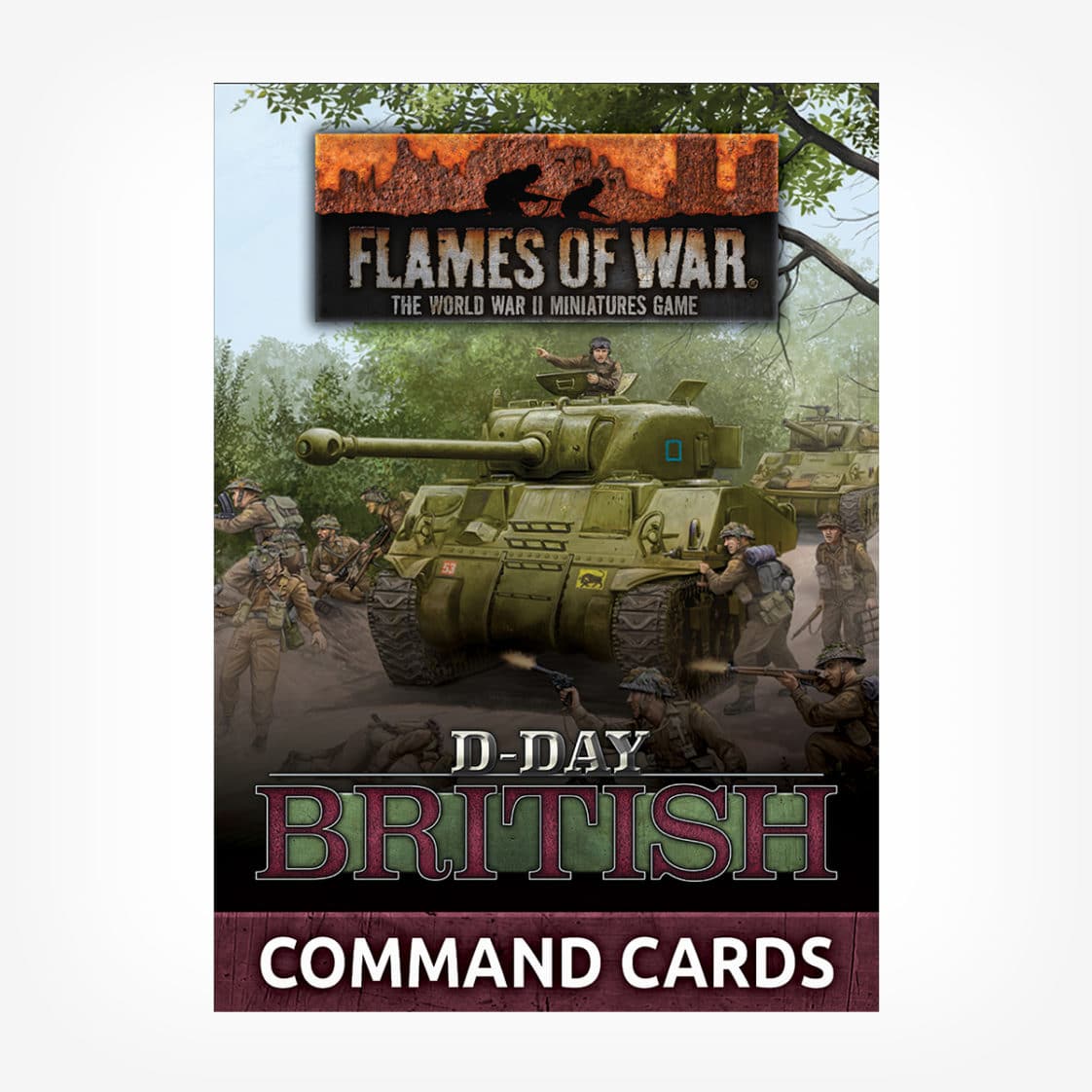 D-Day British Command cards | Boutique FDB