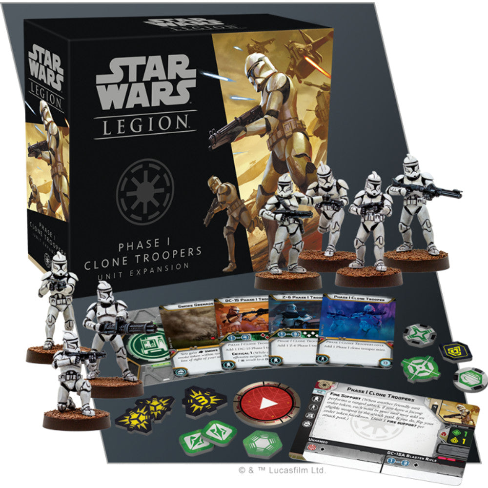 Star Wars Legion 2nd Phase I Clone Troopers Unit Expansion | Boutique FDB