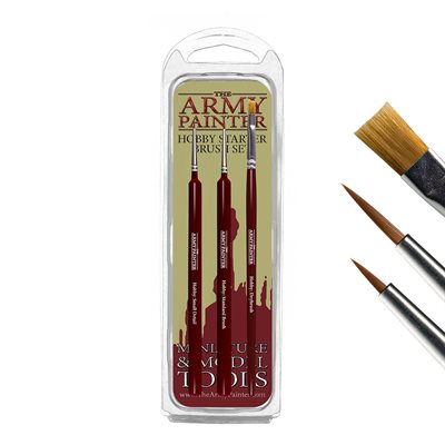 The Army Painter: Tool - Hobby Starter Brush Set | Boutique FDB