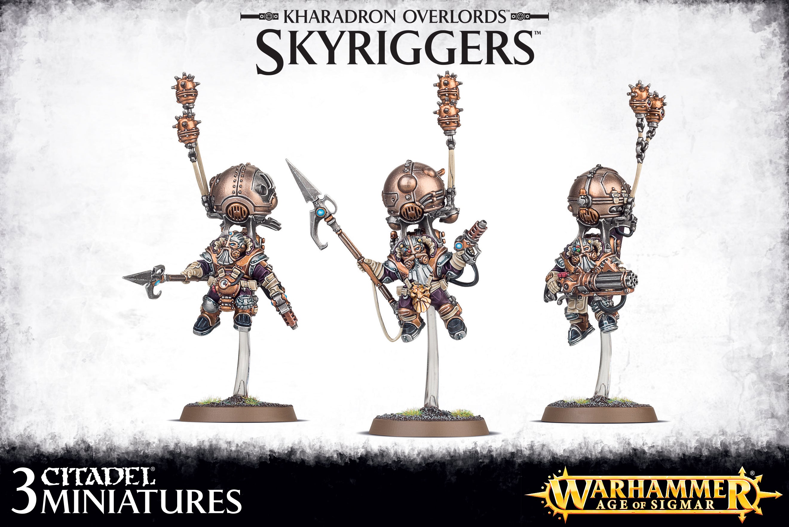 WARHAMMER AoS: KHARADRON OVERLORDS - SKYWARDEN/SKYRIGGERS | Boutique FDB