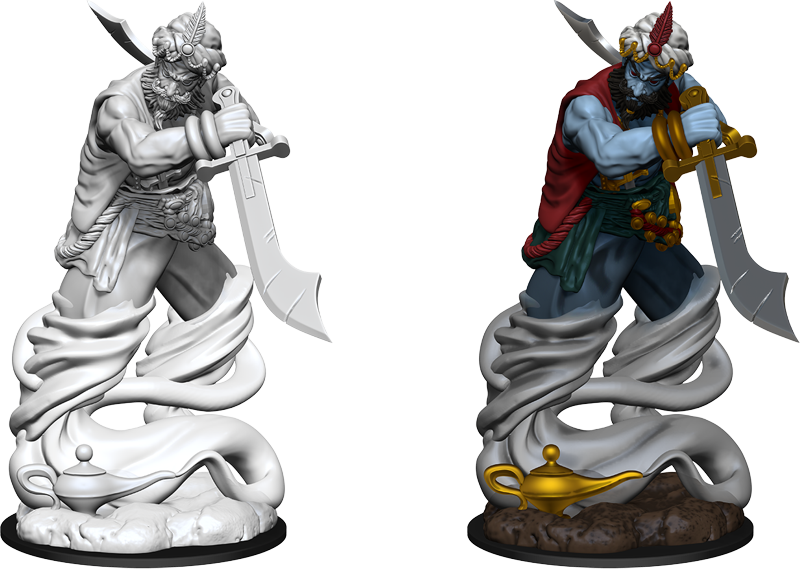 Dungeons and Dragons : Unpainted Miniatures - Wave 13 - Djinni | Boutique FDB