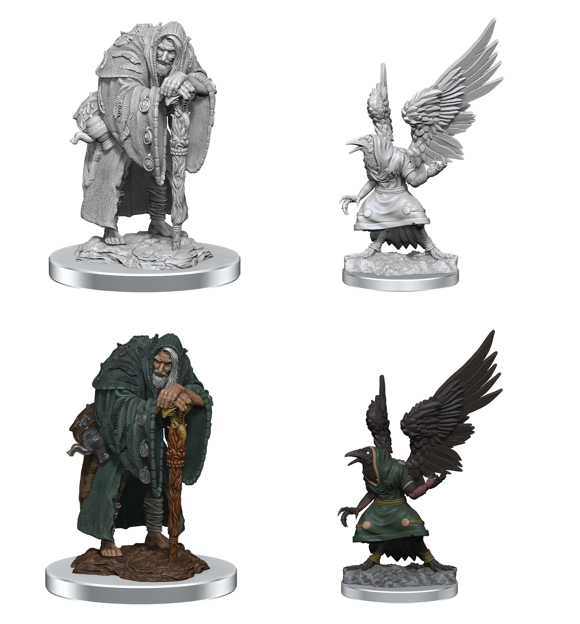 DND UNPAINTED MINIS: WV19 - Wereravens | Boutique FDB