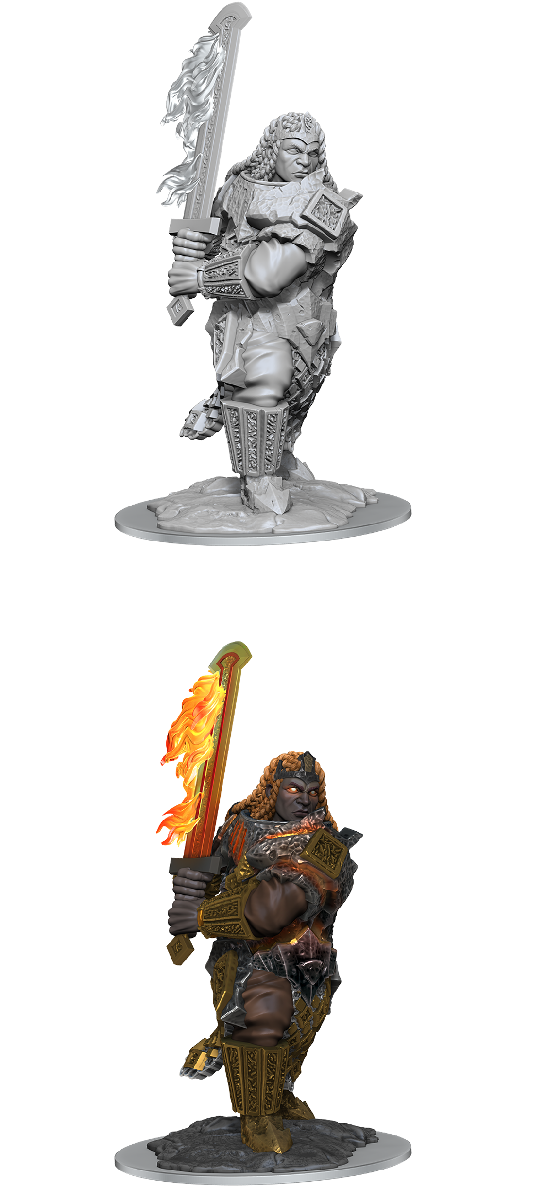 Dungeons and Dragons : Unpainted Miniatures - Wave 18 - Fire Giant | Boutique FDB