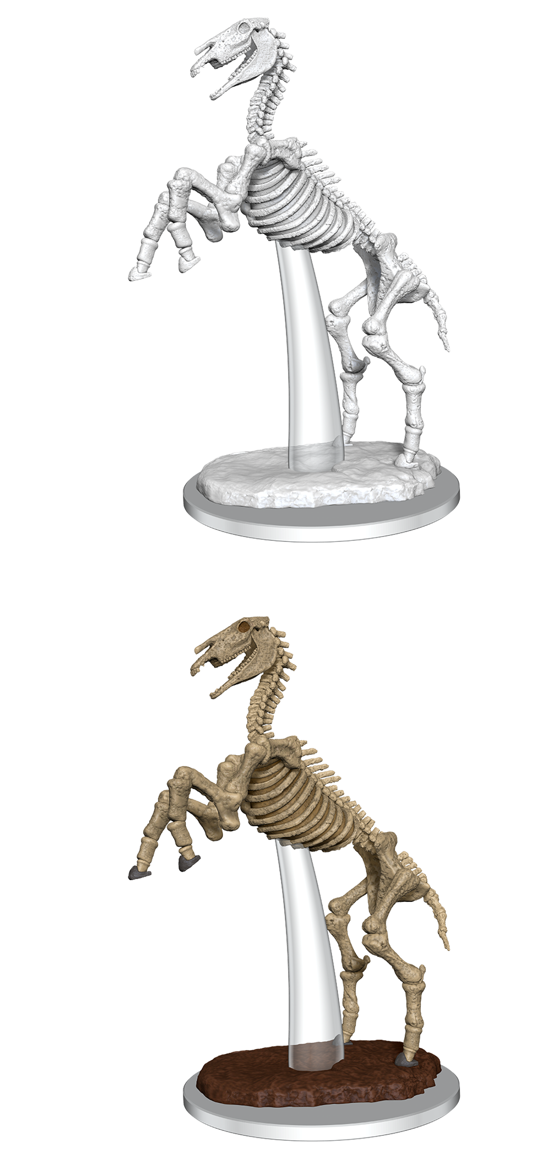 PF UNPAINTED MINIS WV16 SKELETAL HORSE | Boutique FDB